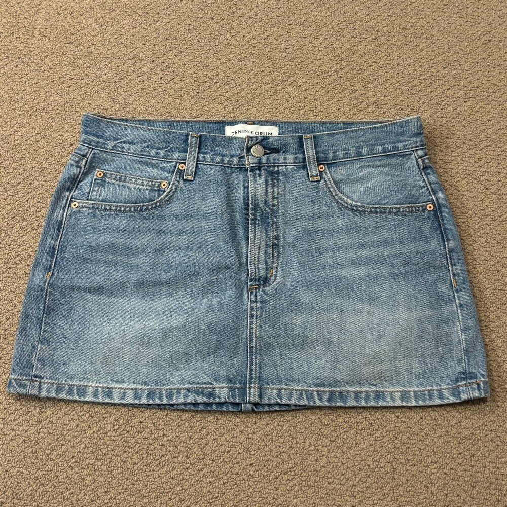 Denim Forum Jean Skirt Size 30 - Brand new condition